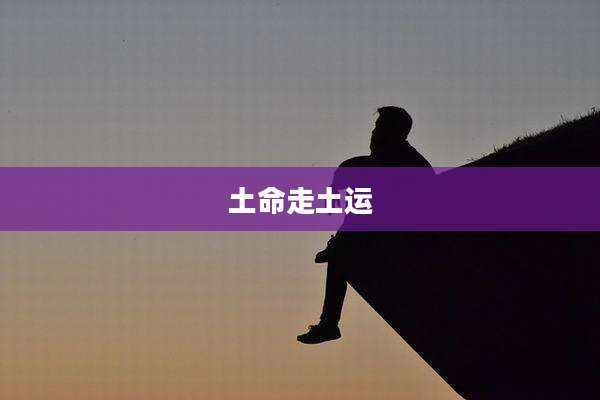 土命走土运
