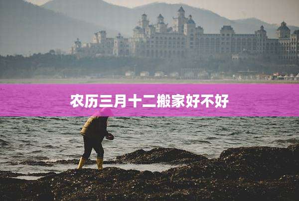 农历三月十二搬家好不好