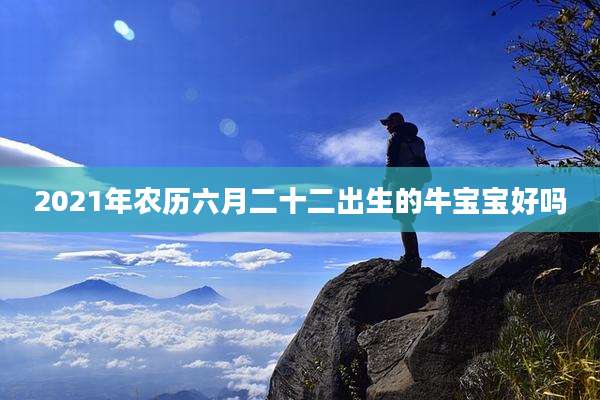 2021年农历六月二十二出生的牛宝宝好吗