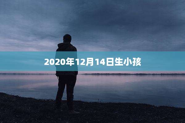 2020年12月14日生小孩