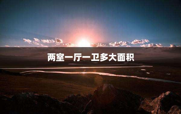 两室一厅一卫多大面积