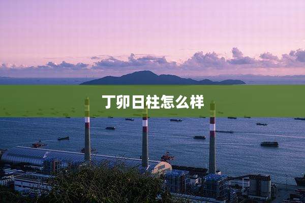 丁卯日柱怎么样