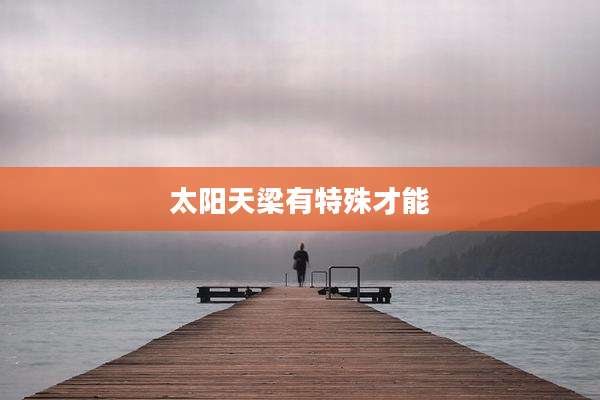 太阳天梁有特殊才能