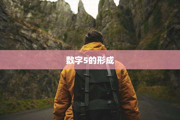 数字5的形成