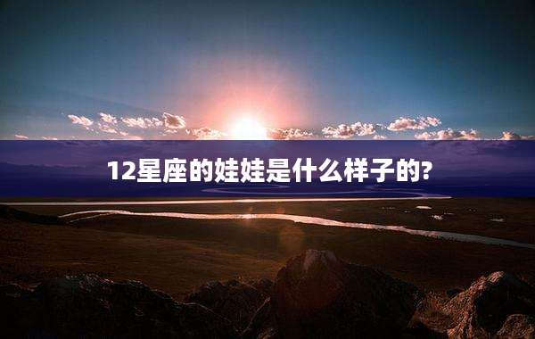 12星座的娃娃是什么样子的?
