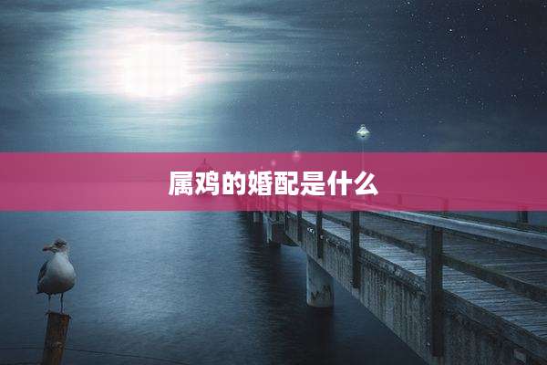 属鸡的婚配是什么