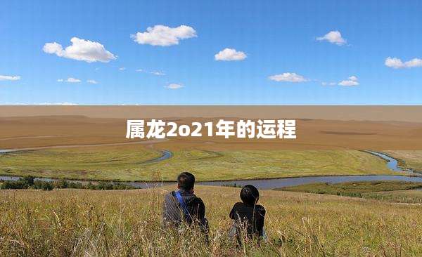 属龙2o21年的运程