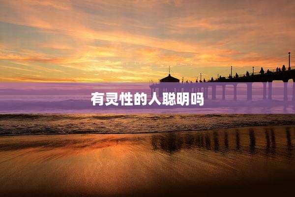 有灵性的人聪明吗