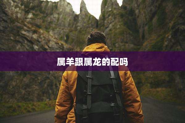 属羊跟属龙的配吗