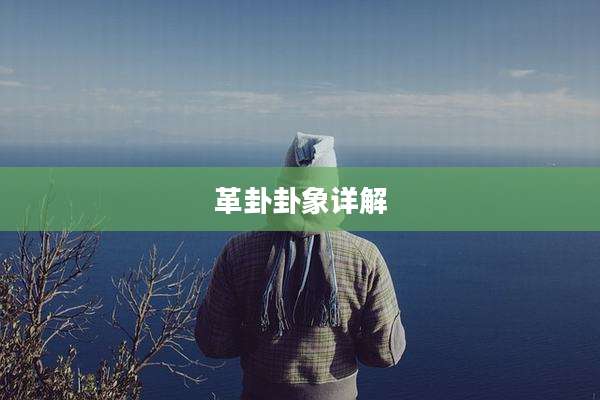 革卦卦象详解