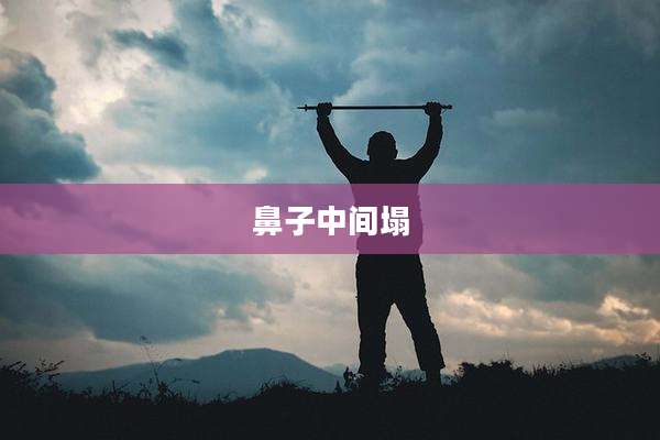 鼻子中间塌
