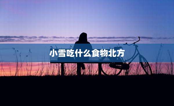 小雪吃什么食物北方