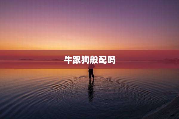 牛跟狗般配吗