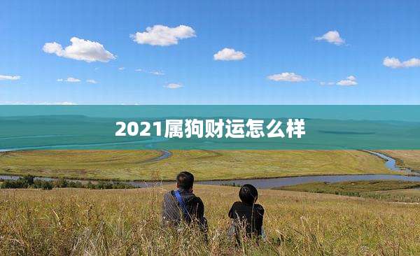 2021属狗财运怎么样