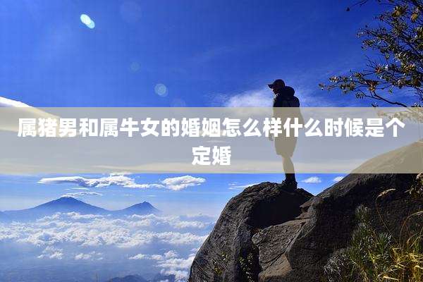 属猪男和属牛女的婚姻怎么样什么时候是个定婚