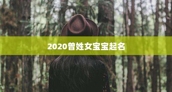 2020曾姓女宝宝起名