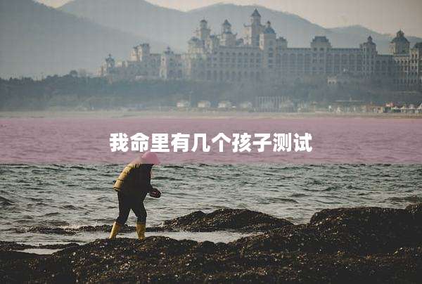 我命里有几个孩子测试
