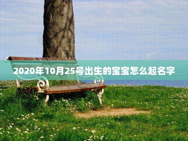 2020年10月25号出生的宝宝怎么起名字