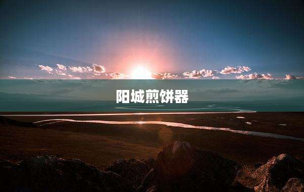 阳城煎饼器