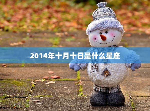 2014年十月十日是什么星座