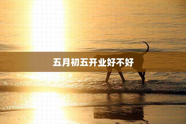 五月初五开业好不好