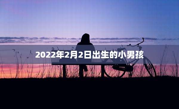 2022年2月2日出生的小男孩