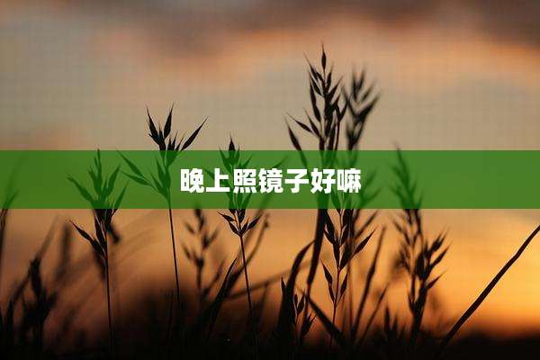 晚上照镜子好嘛
