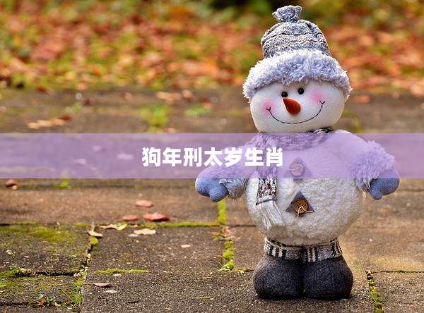 狗年刑太岁生肖