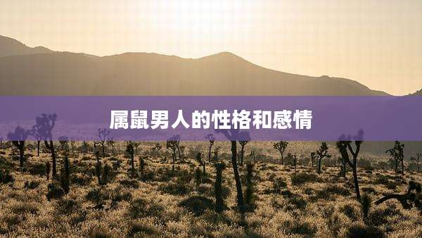 属鼠男人的性格和感情