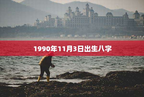 1990年11月3日出生八字
