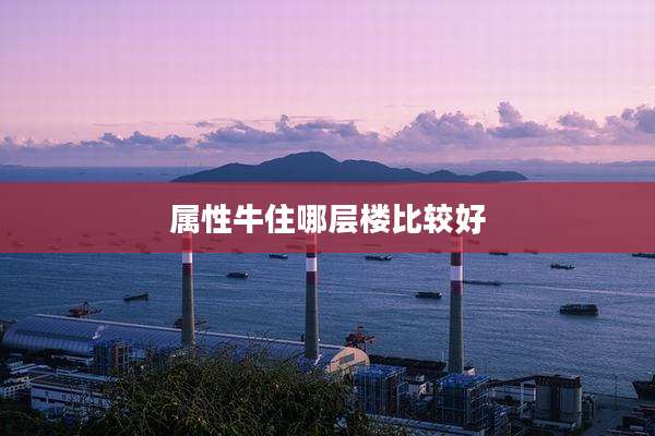 属性牛住哪层楼比较好