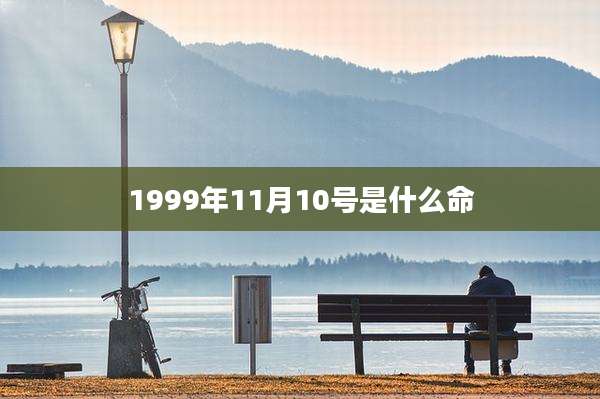 1999年11月10号是什么命