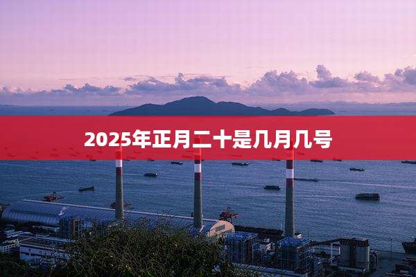 2025年正月二十是几月几号