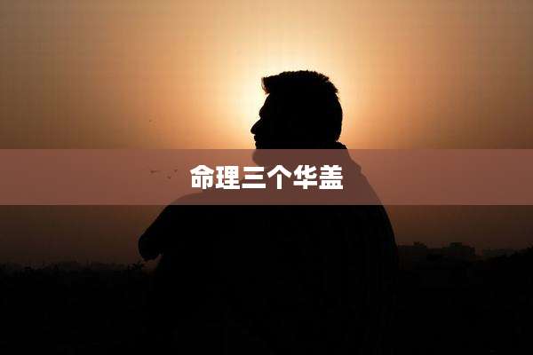 命理三个华盖