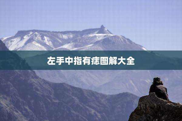 左手中指有痣图解大全