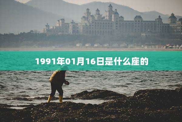 1991年01月16日是什么座的