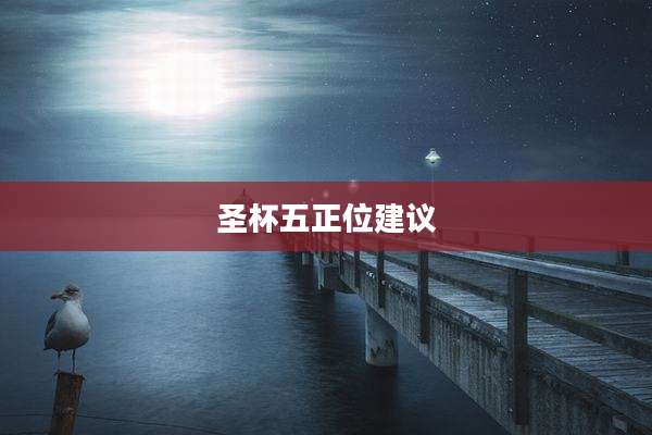 圣杯五正位建议