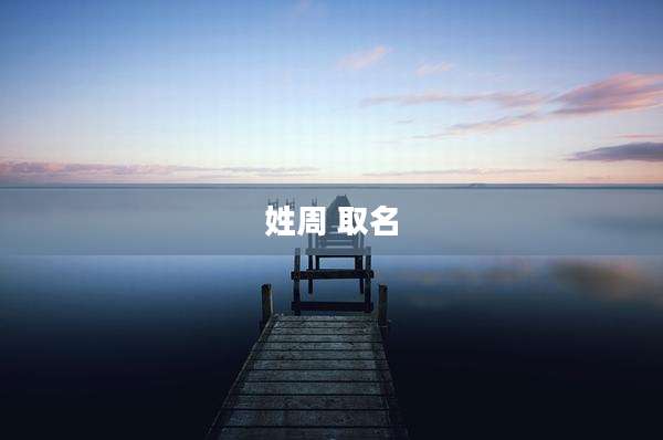 姓周 取名
