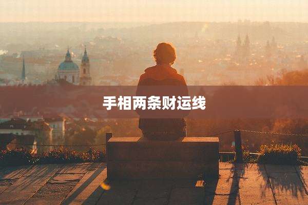 手相两条财运线