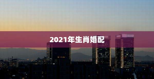 2021年生肖婚配