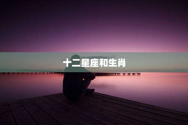 十二星座和生肖