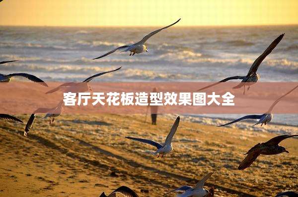 客厅天花板造型效果图大全