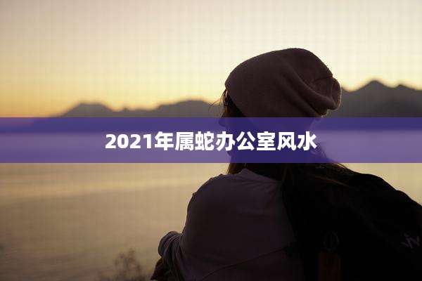 2021年属蛇办公室风水