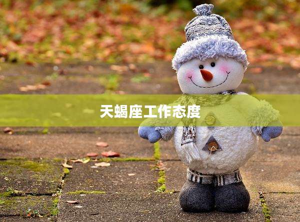 天蝎座工作态度