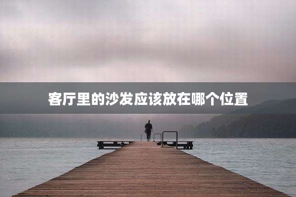 客厅里的沙发应该放在哪个位置