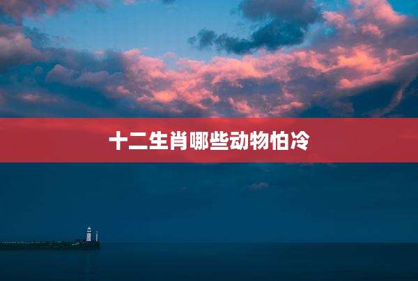 十二生肖哪些动物怕冷