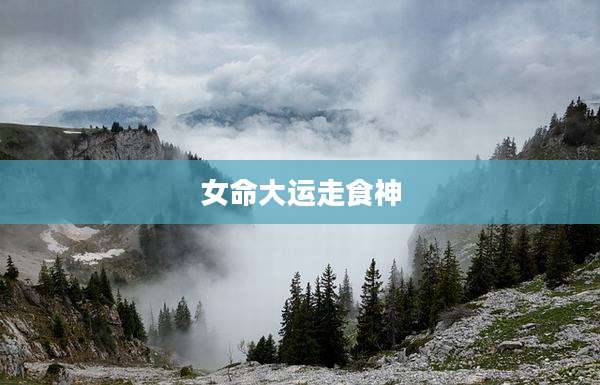 女命大运走食神