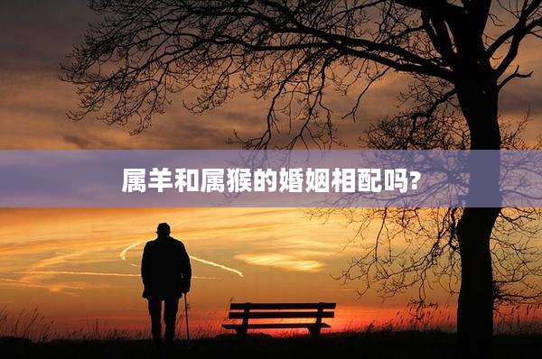 属羊和属猴的婚姻相配吗?