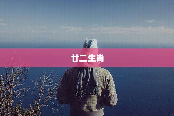 廿二生肖