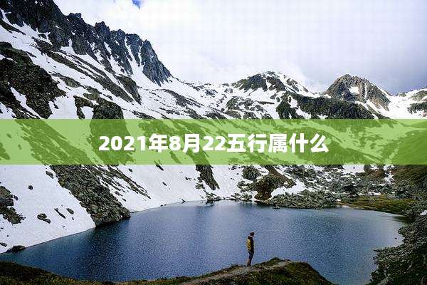 2021年8月22五行属什么